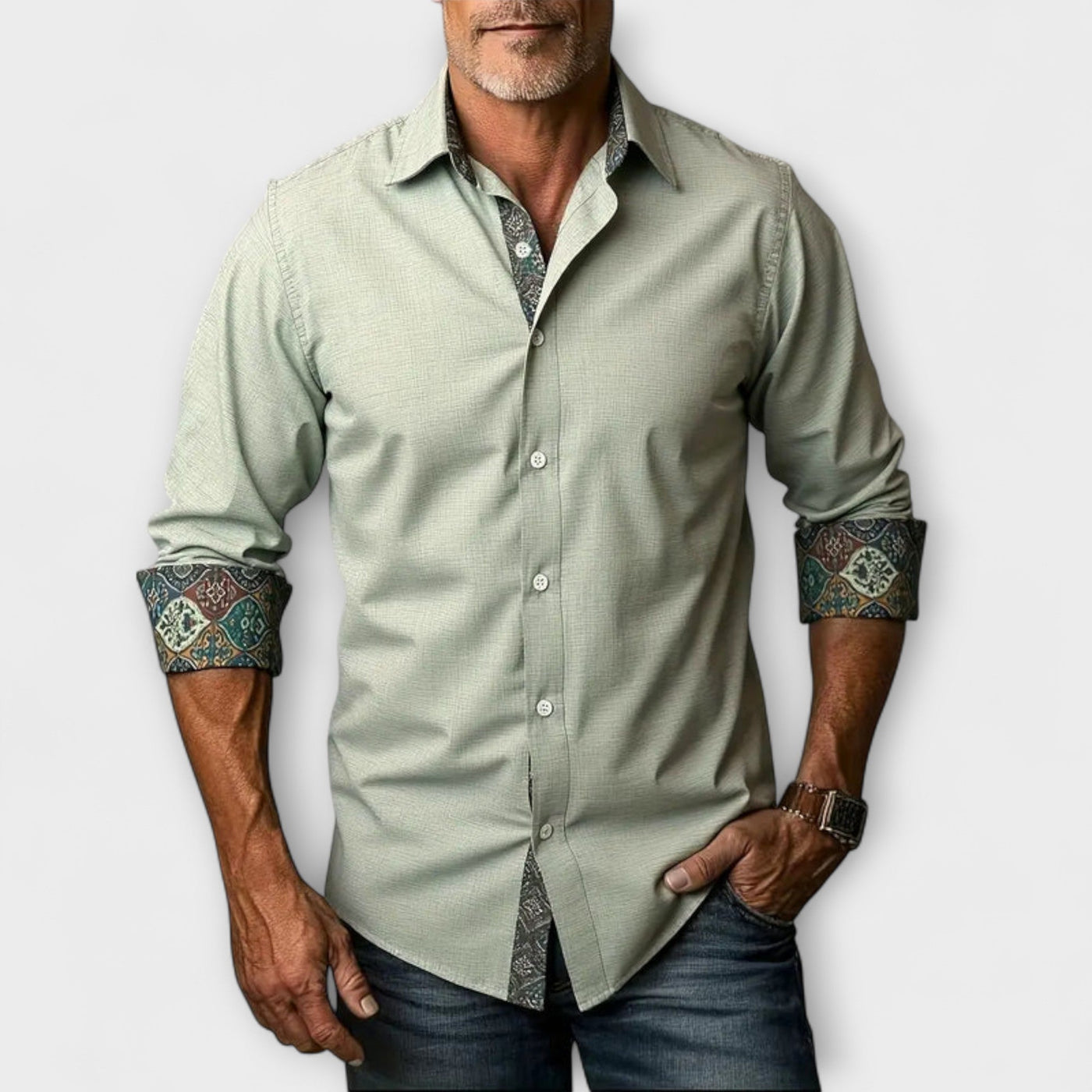 Luca | Elegant Long Sleeve Shirt