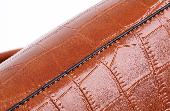 SOPHIA | VINTAGE CROCODILE PATTERN 4-9IECE BAG