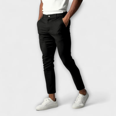 **MALCOLM | Sophisticated Stretch Chinos**