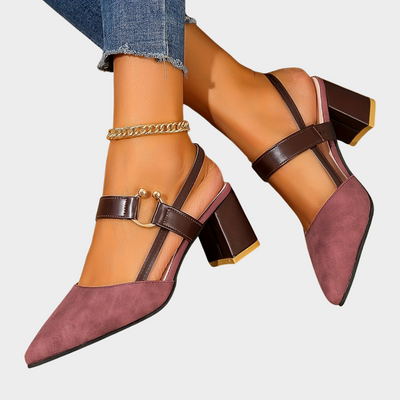 Mirelle | Pointed-toe block heels