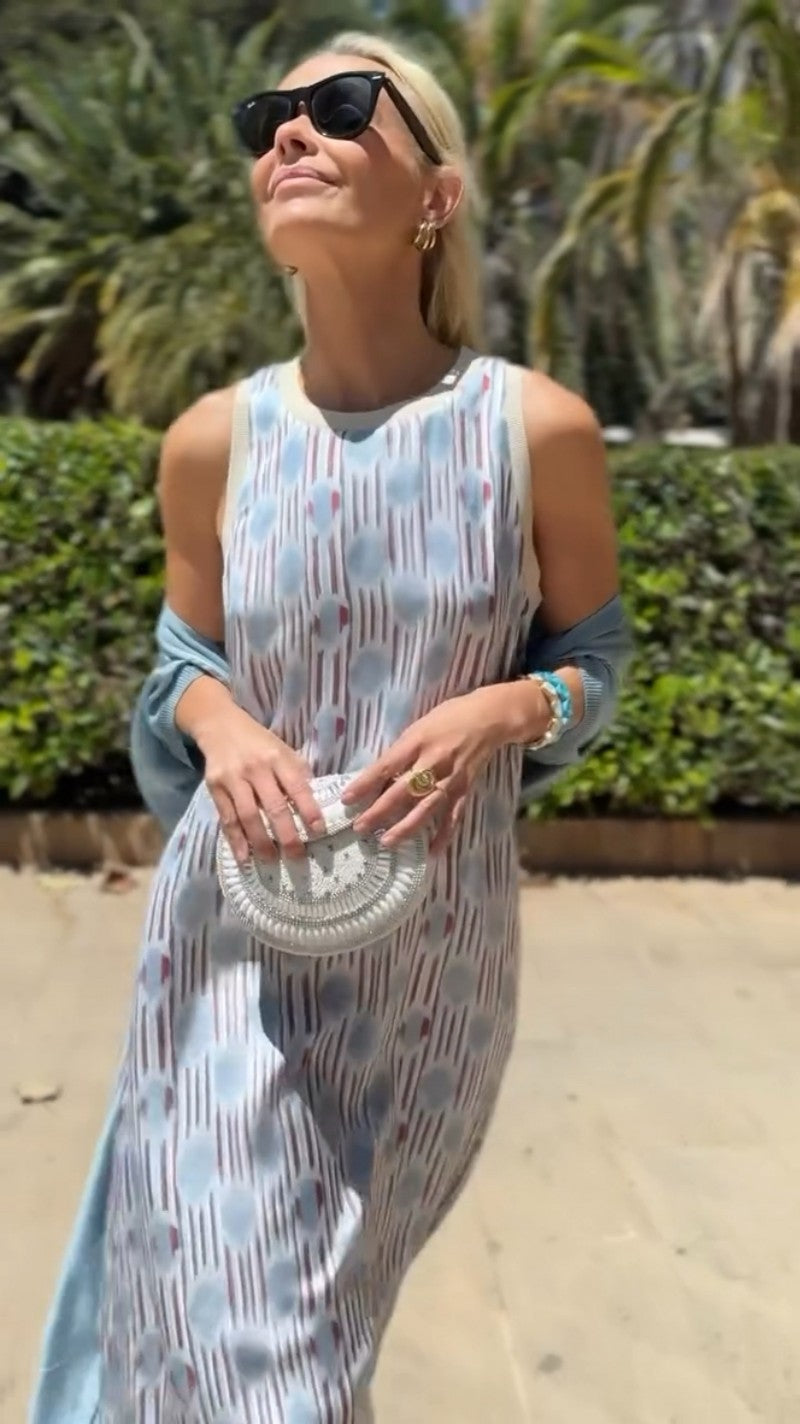 Ondina | Elegant Long Dress with Matching Shawl