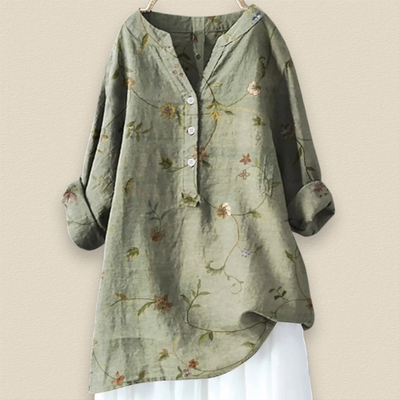 Florellia | Loose Floral Blouse