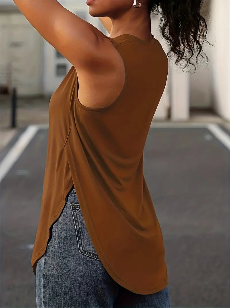 MYLES | CHIC SLEEVELES SHIRT