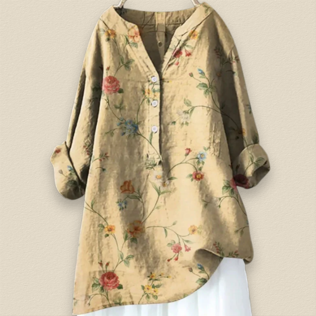 Florellia | Loose Floral Blouse