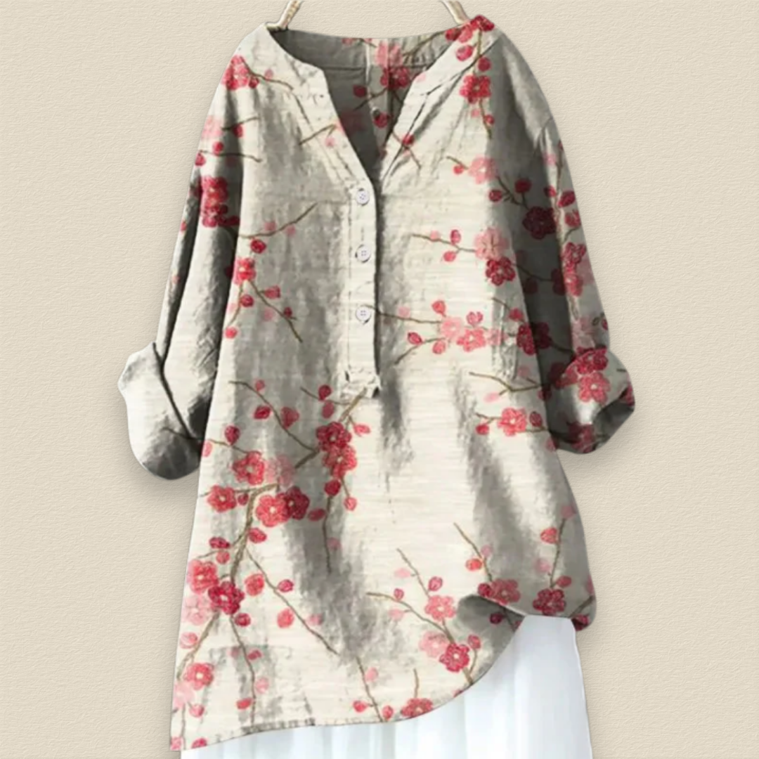 Florellia | Loose Floral Blouse