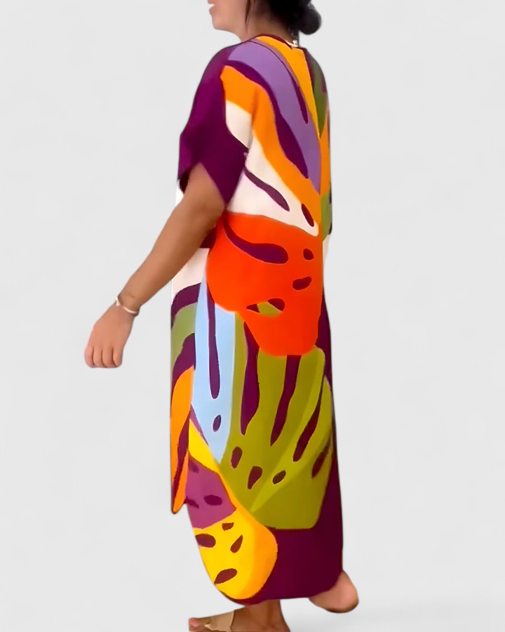 Caroline | Comfortable Colored Dress