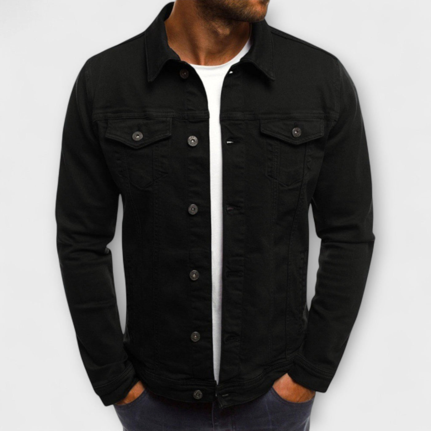 Jaxon | Urban Slim Fit Denim Jacket