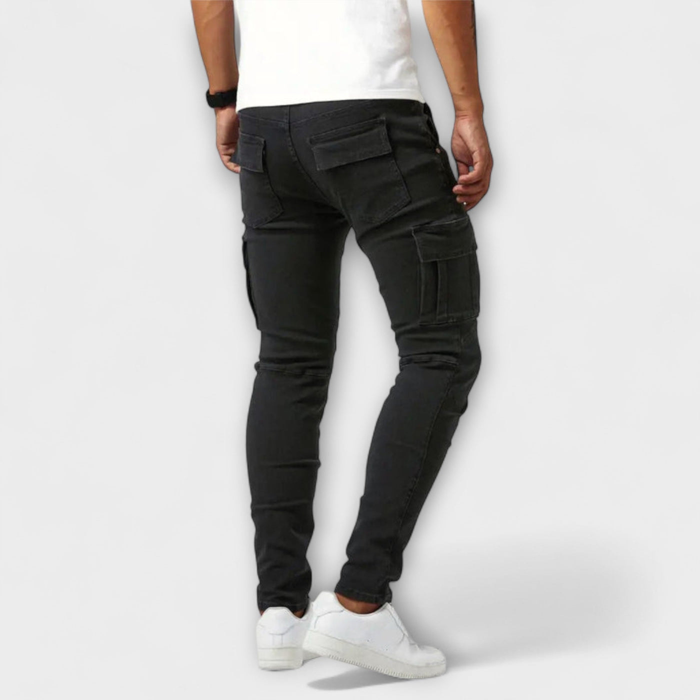 Jasper | Versatile Stretch Cargo Denim