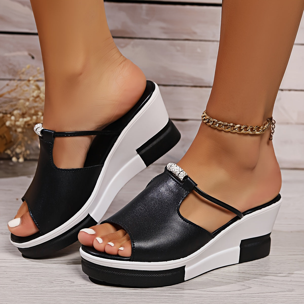 CLAUDIA | ORTHOPEDIC WEDGE SANDALS