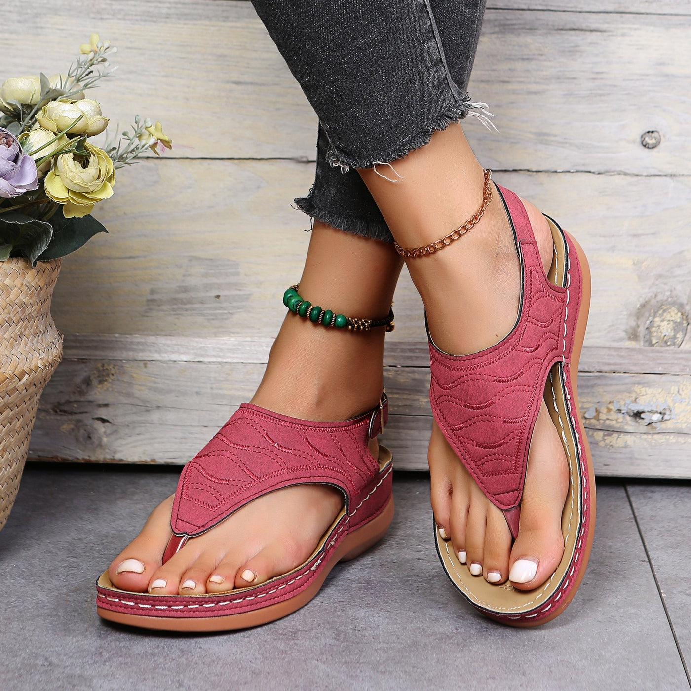 JULIA | STUNNING STRAPPED ORTHOPEDIC SANDALS