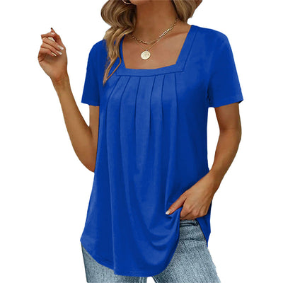TINA | CASUAL PLEATED BLOUSE