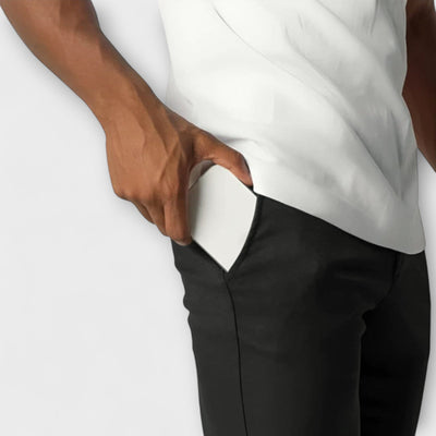 **MALCOLM | Sophisticated Stretch Chinos**