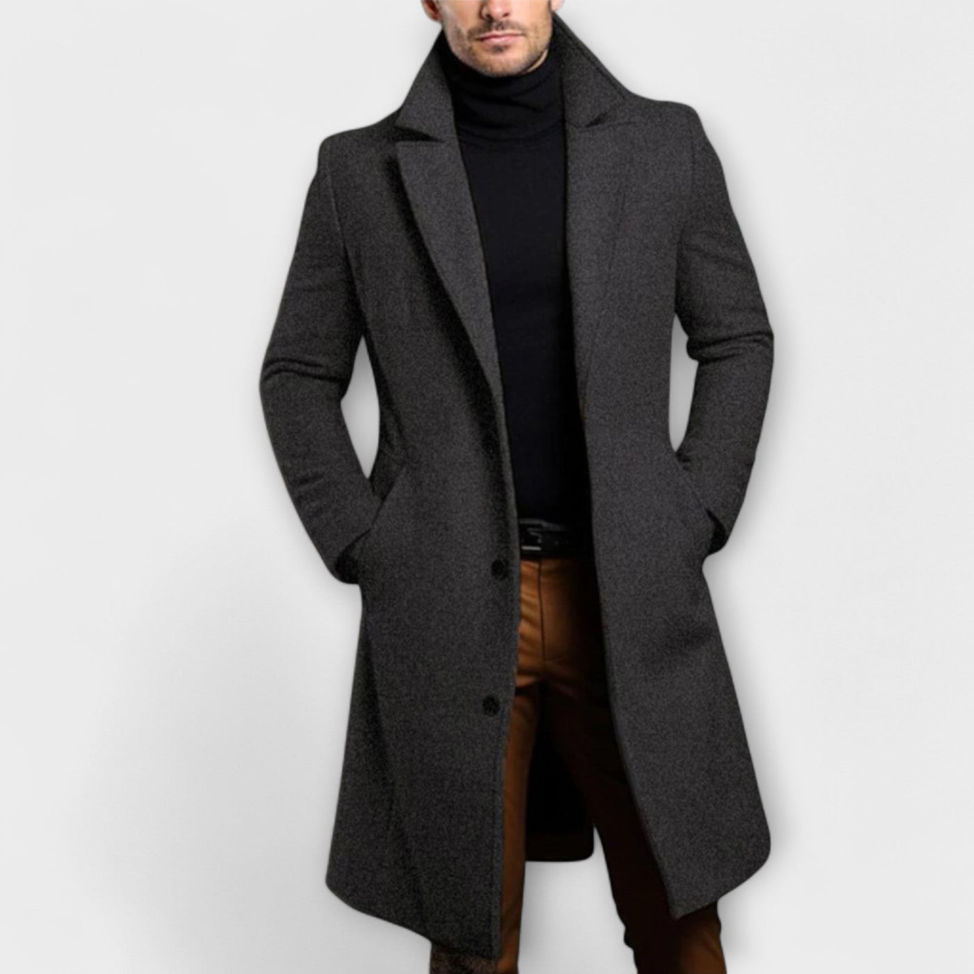 Gideon | Timeless Wool Overcoat