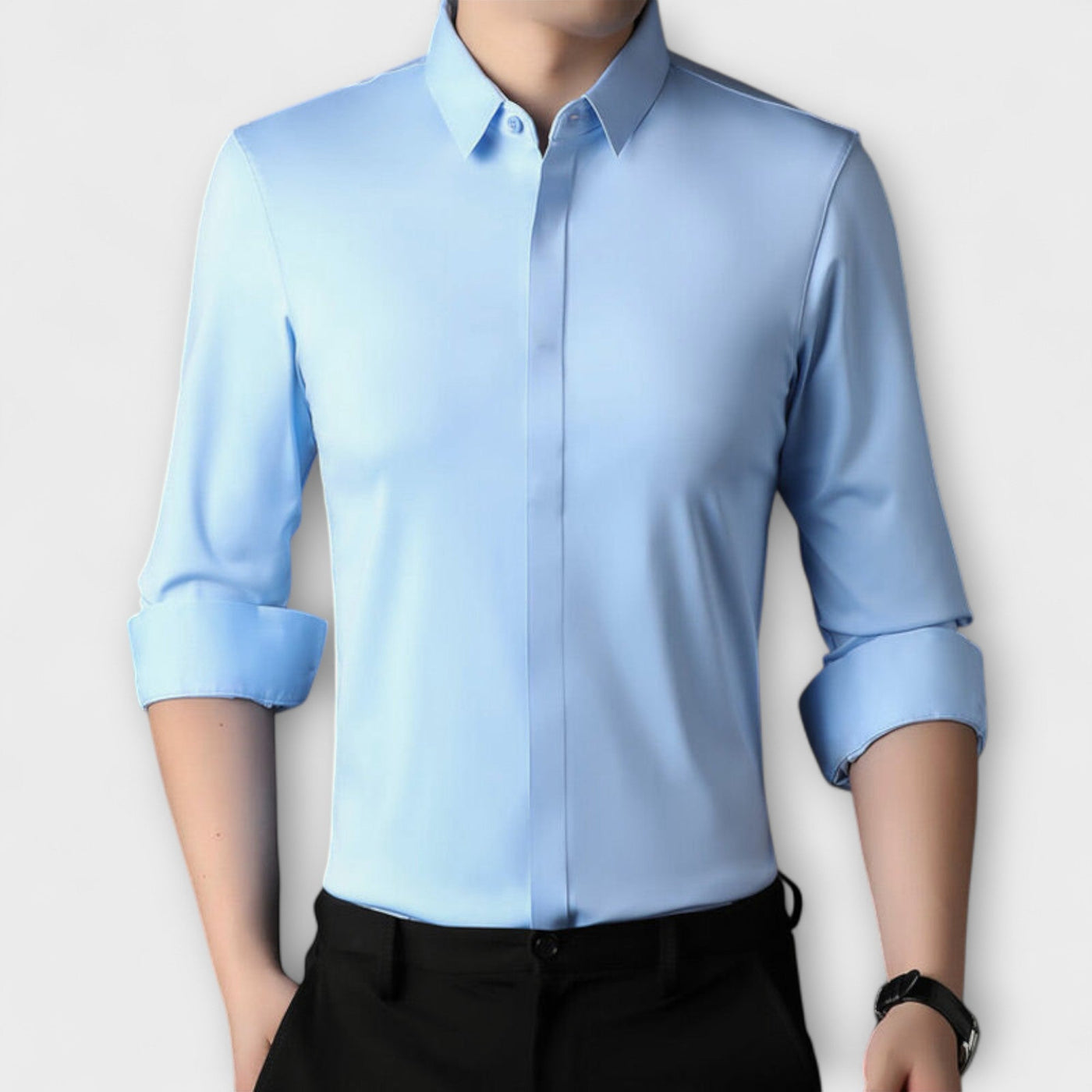 **Graham | Effortless Non-Iron Stretch Shirt**