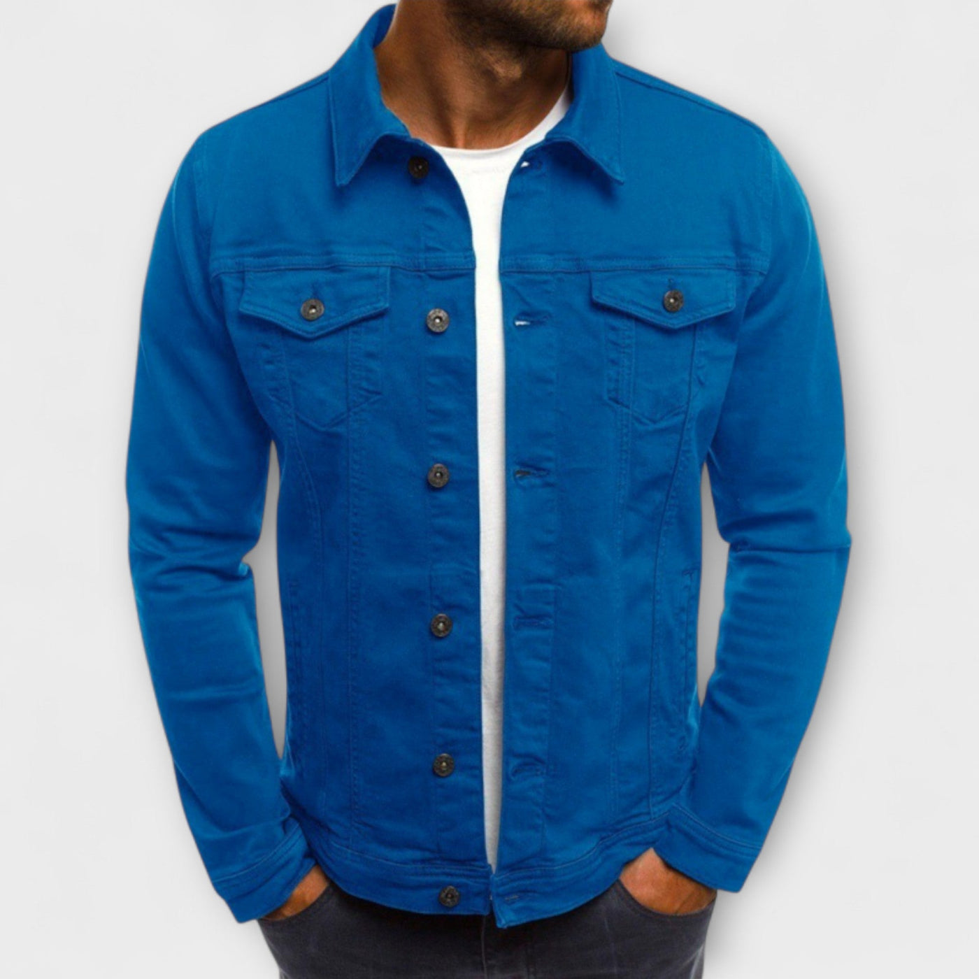 Jaxon | Urban Slim Fit Denim Jacket
