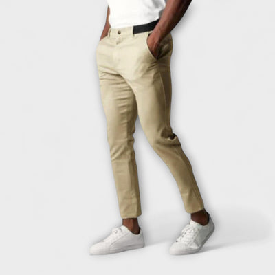 **MALCOLM | Sophisticated Stretch Chinos**