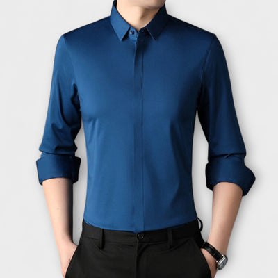 **Graham | Effortless Non-Iron Stretch Shirt**