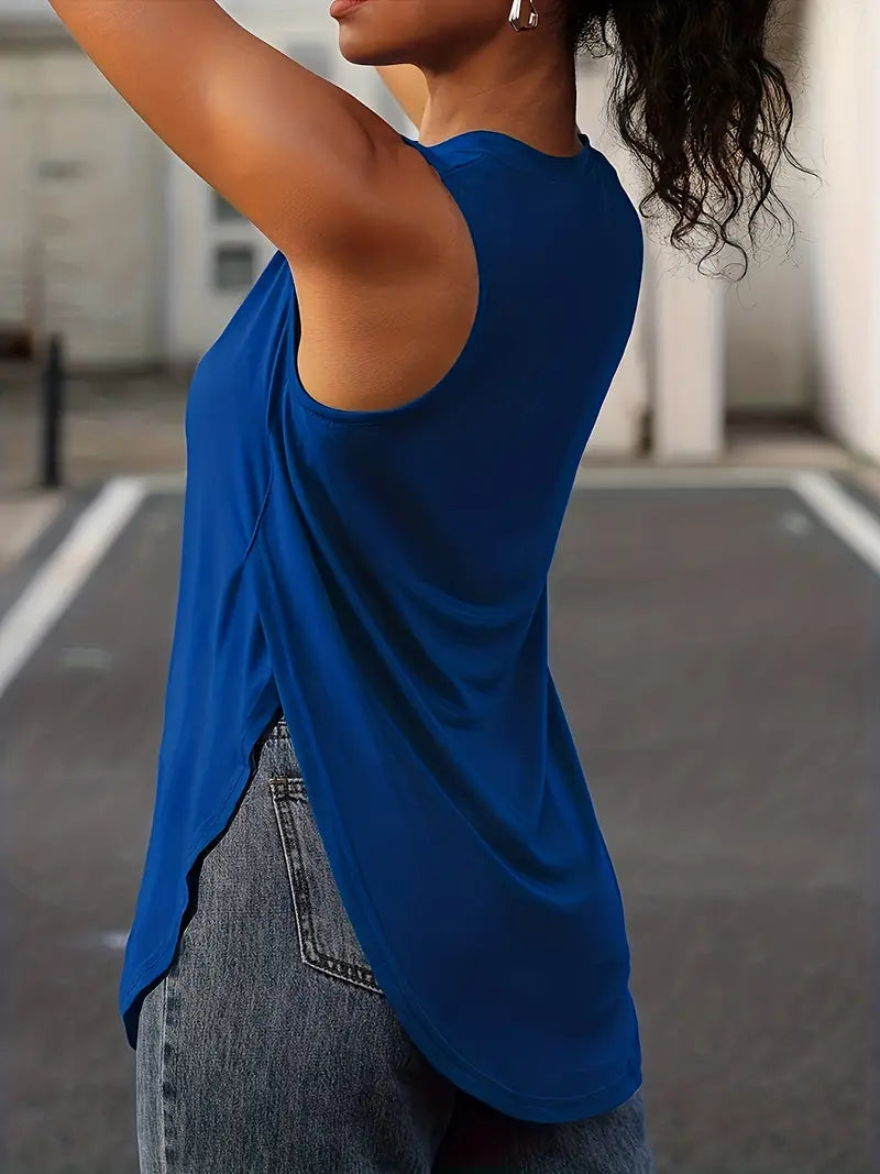 MYLES | CHIC SLEEVELES SHIRT