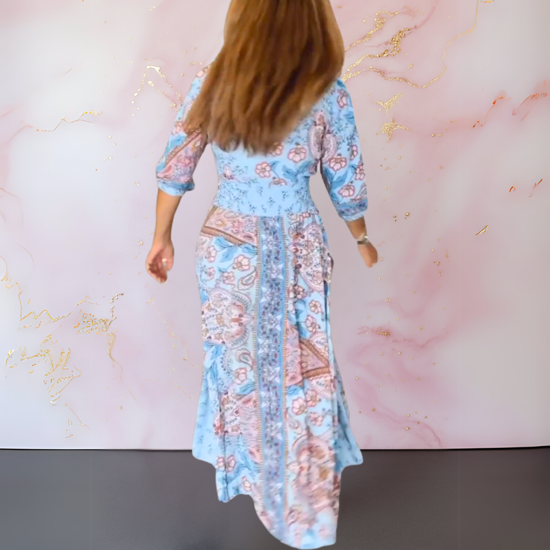 CAMELLIA | TIMELESS LONG SLEEVED SUMMER DRESS