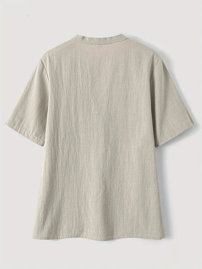 NELLY | STYLISH V-NECK BLOUSE