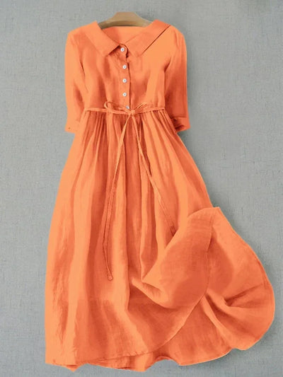 THALIA CASUAL COLLARED DRESS