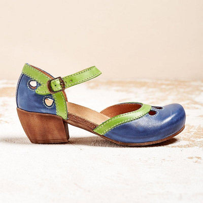 Liora | Comfortable Low-Heeled Sandals