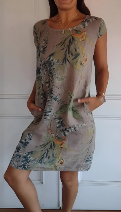 TISSIA | LOOSE PRINTED DRESS