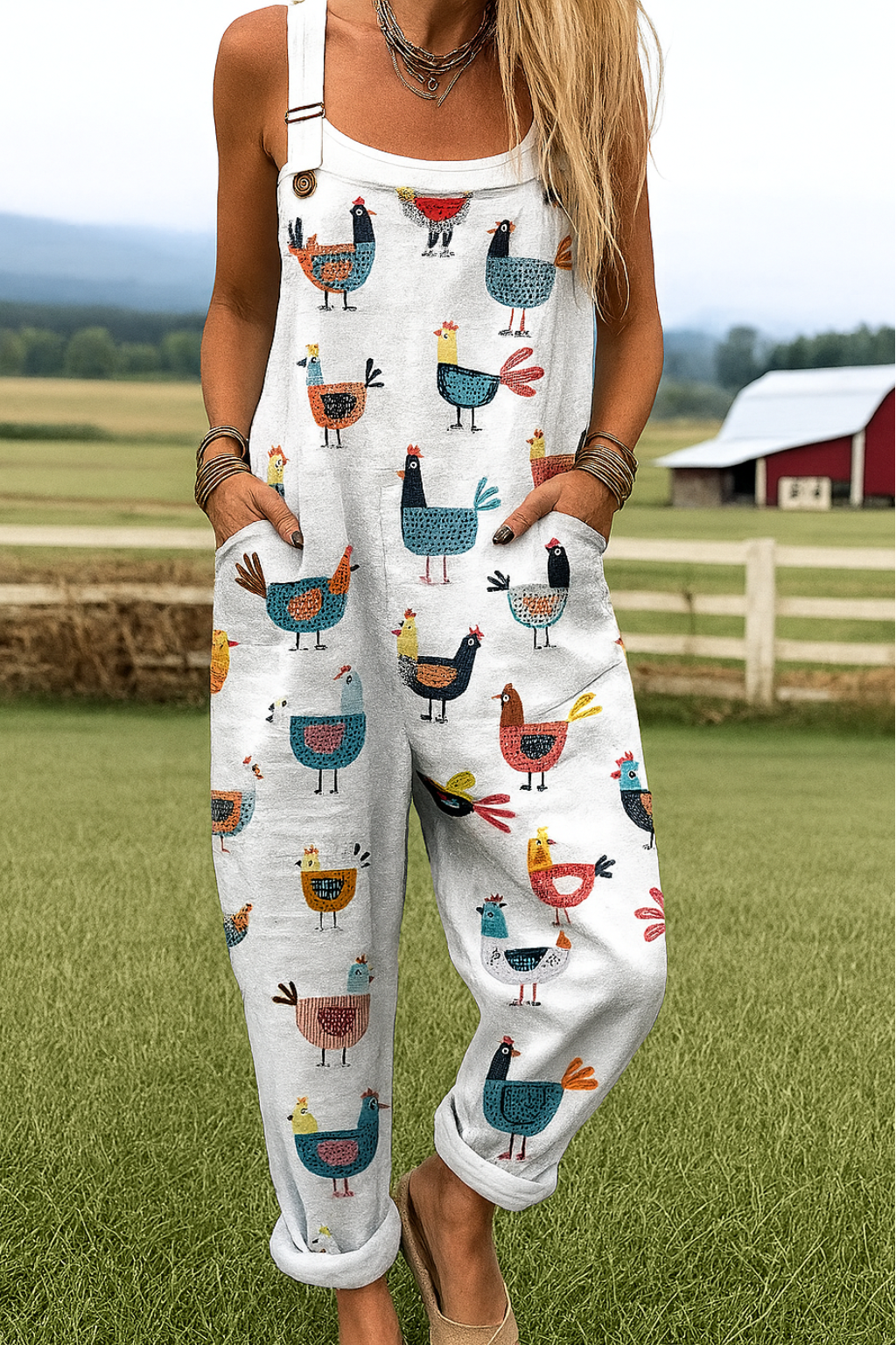 Anita™ | Artistic Dungarees