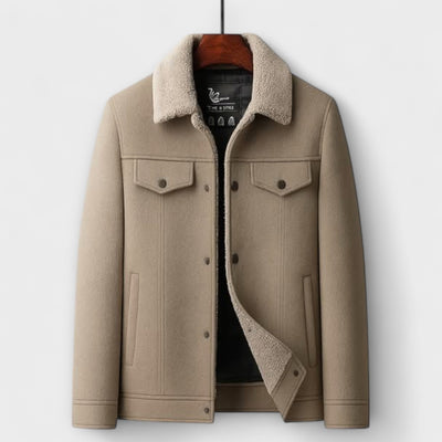 Luca | Luxurious Sherpa Wool Jacket