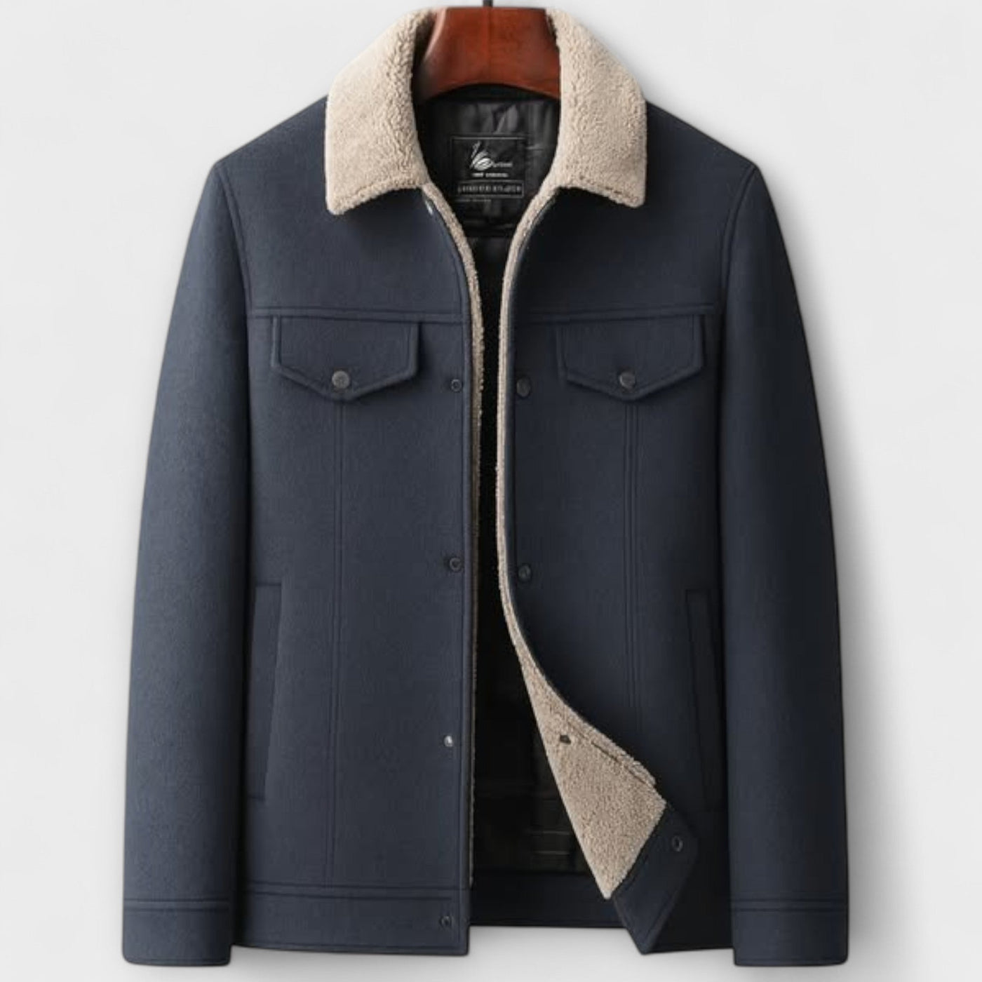 Luca | Luxurious Sherpa Wool Jacket