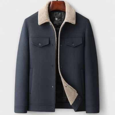 Luca | Luxurious Sherpa Wool Jacket