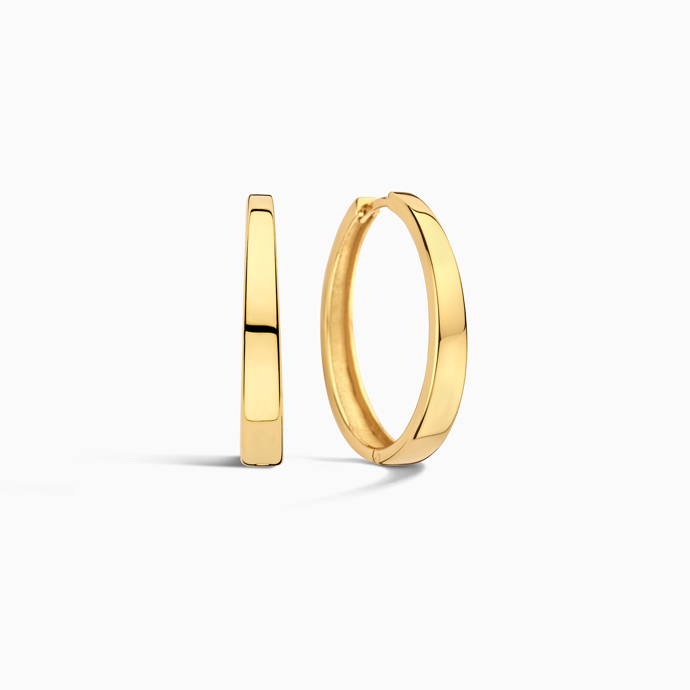 Gia Statement Hoop Earrings | Gold