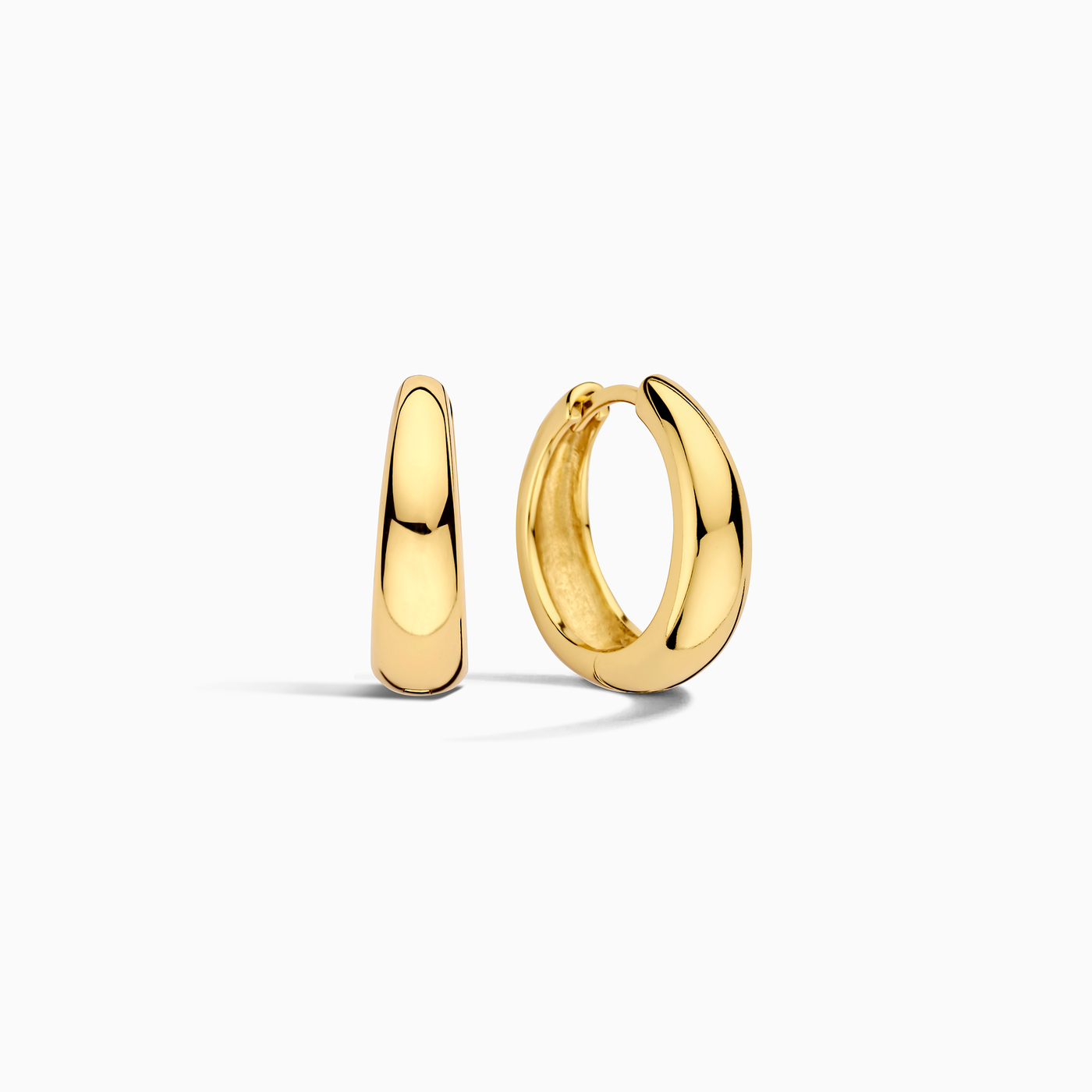 Rue Statement Hoop Earrings | Gold