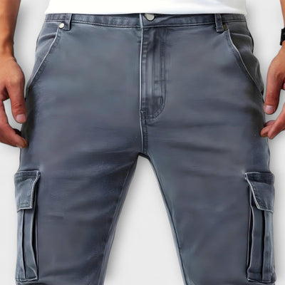 Jasper | Versatile Stretch Cargo Denim