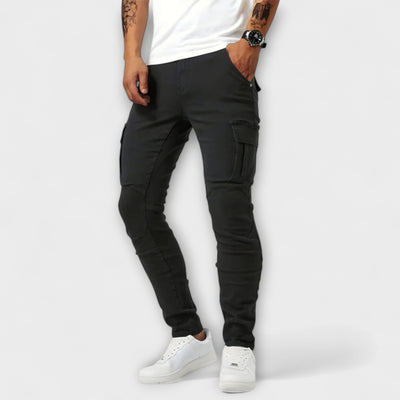 Jasper | Versatile Stretch Cargo Denim