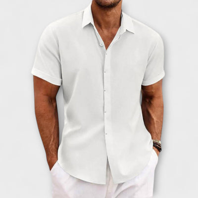 **Luca | Effortlessly Elegant Linen Shirt**