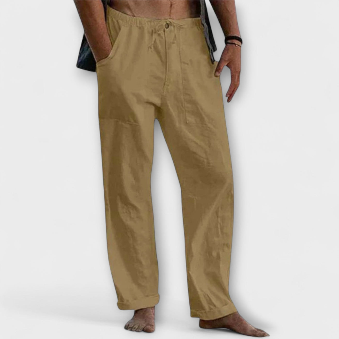 Luca | Effortless Linen Summer Trousers