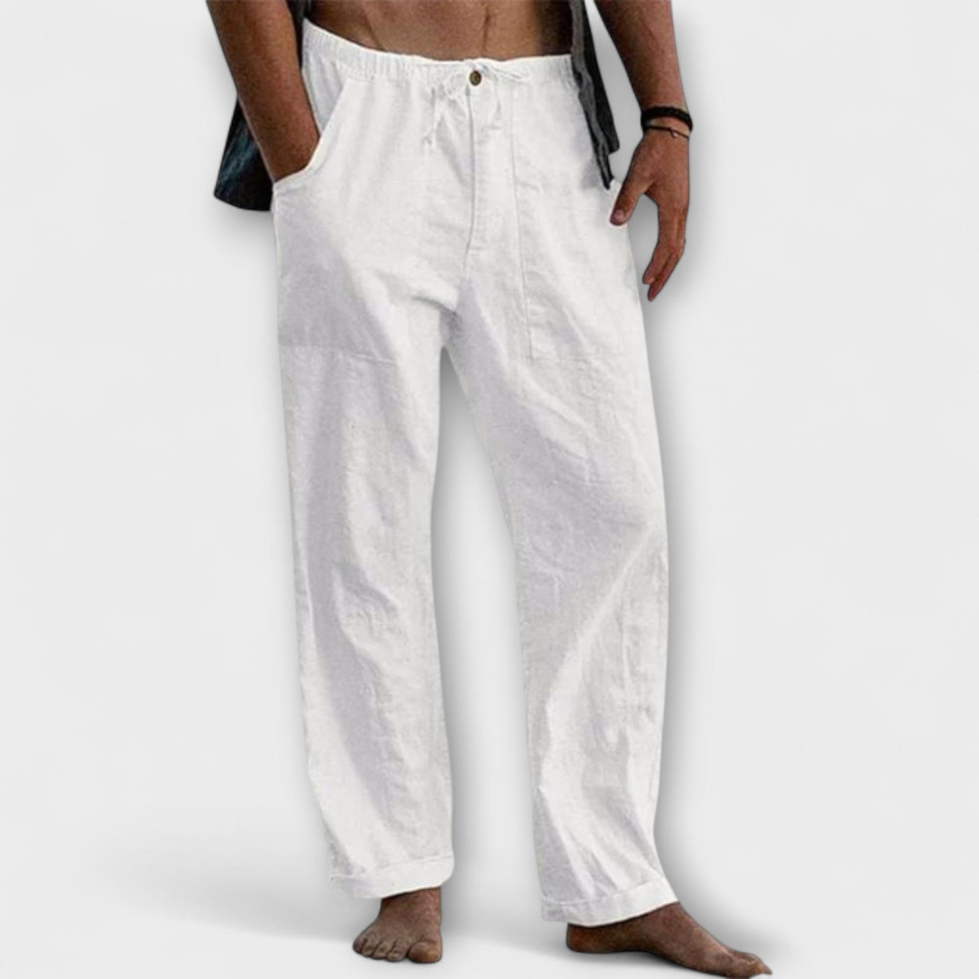 Luca | Effortless Linen Summer Trousers