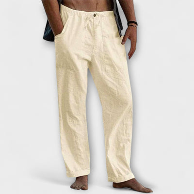 Luca | Effortless Linen Summer Trousers