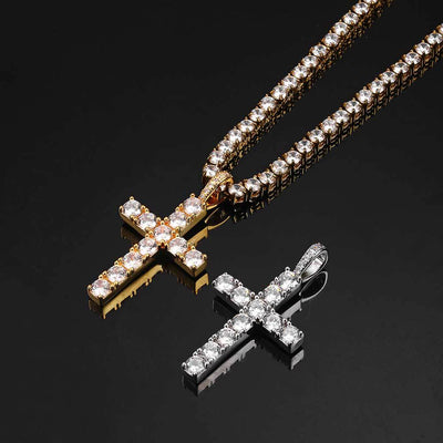 Necklace with Cross | Gold