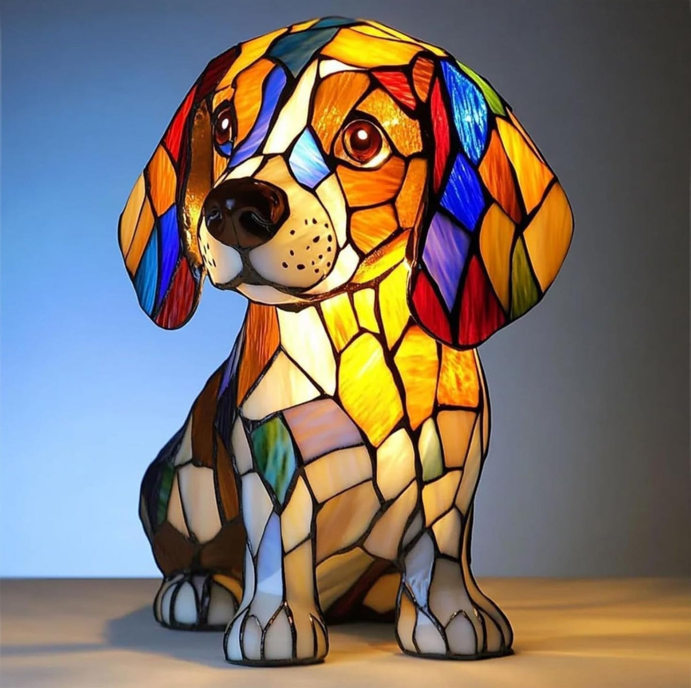 Pirouette – Magical Colored Glass Lamp for Dogs