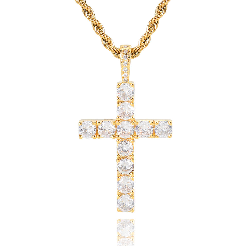 Necklace with Cross | Gold