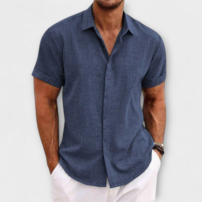 **Luca | Effortlessly Elegant Linen Shirt**
