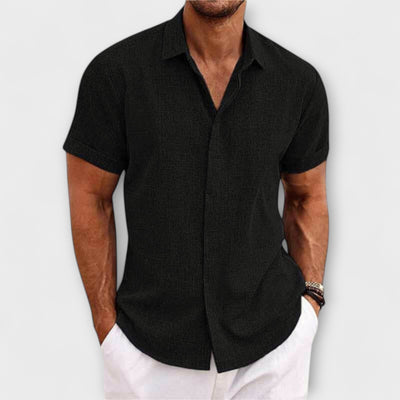 **Luca | Effortlessly Elegant Linen Shirt**
