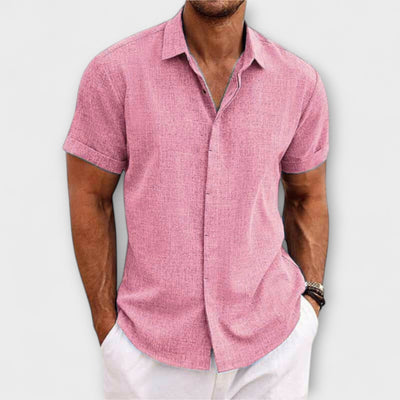 **Luca | Effortlessly Elegant Linen Shirt**