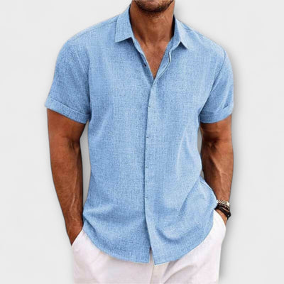 **Luca | Effortlessly Elegant Linen Shirt**