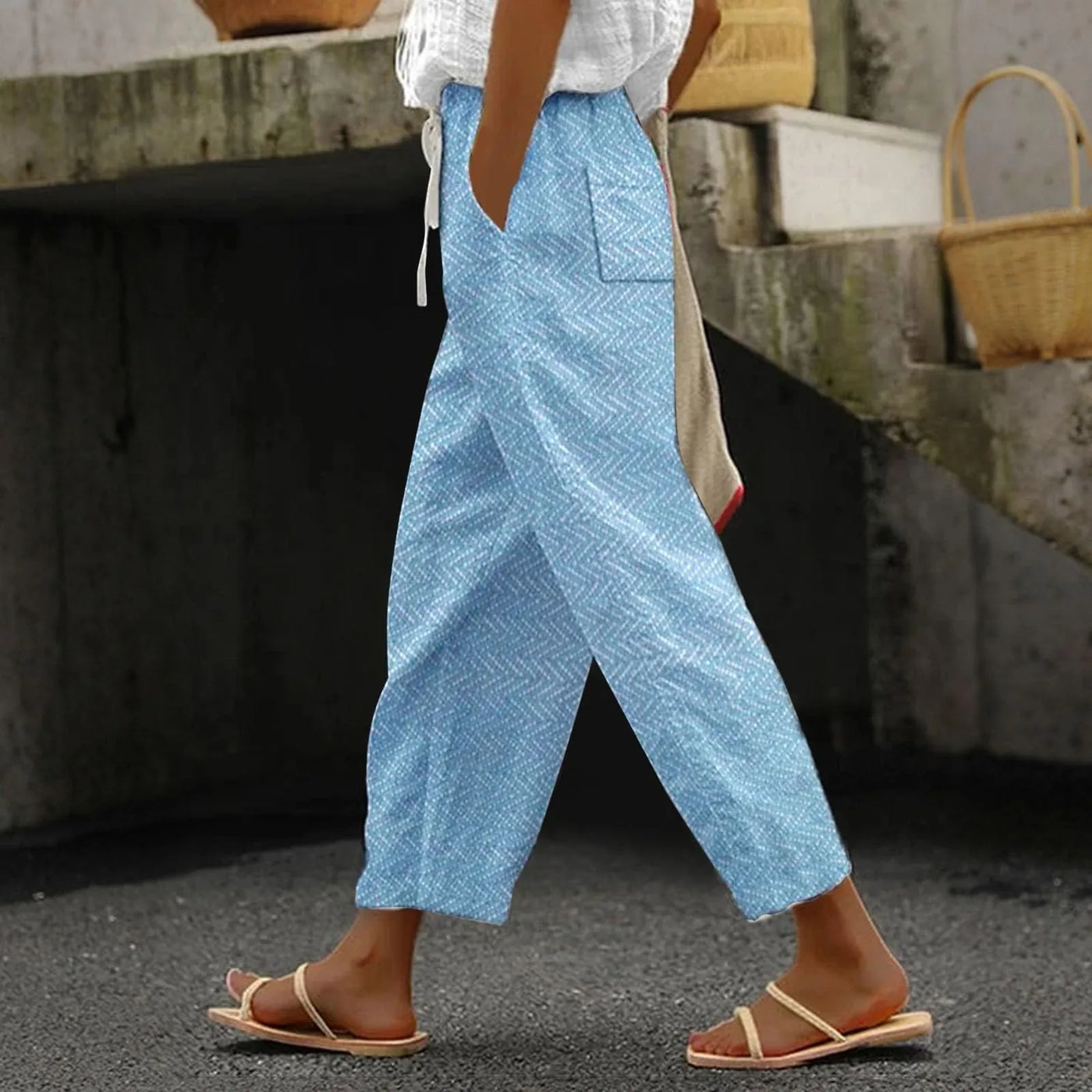 AQUA | COMFORTABLE SUMMER PANTS
