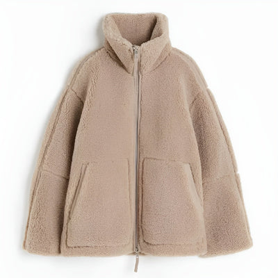 KAJA – Soft Teddy Coat