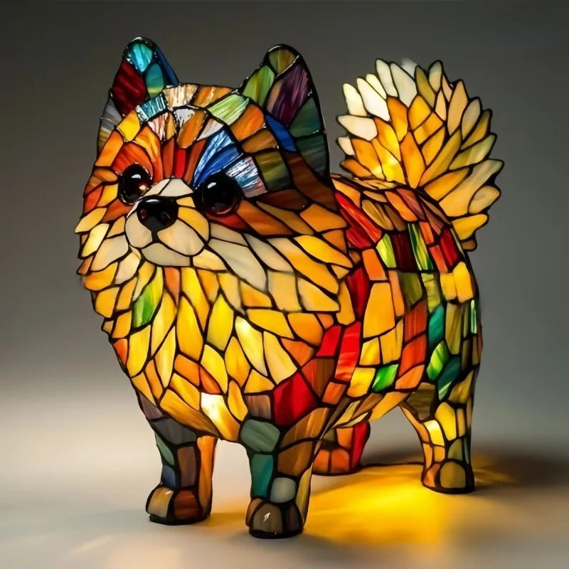 Poupi – Pomeranian Sunray Lamp