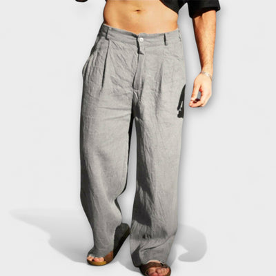 JASPER | Relaxed Linen Wide-Leg Trousers